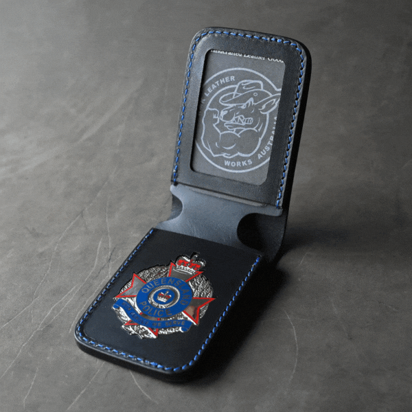 RMK Leather Badge Wallets